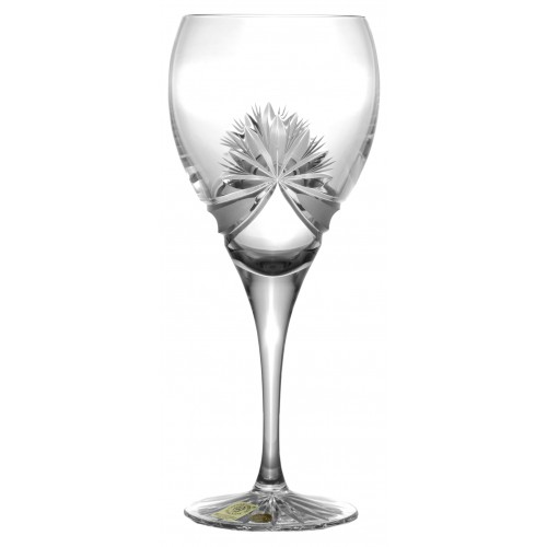 Crystal Wine Glass Ribbon, color clear crystal, volume 420 ml